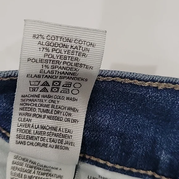 Lucky Brand Bridgette Skinny Size 2/26 - Picture 6 of 6